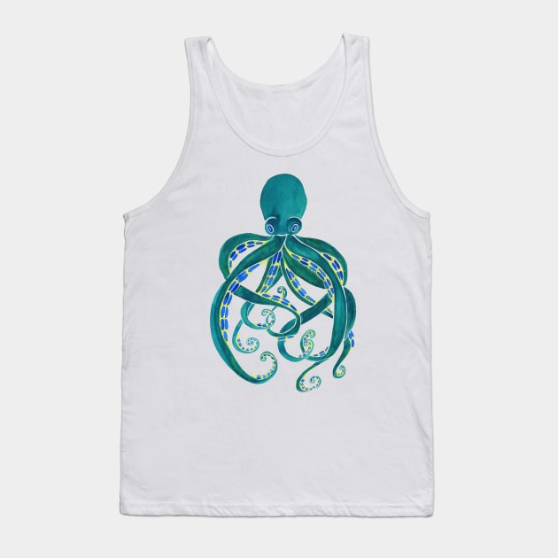 Octopus Tank Top by CatCoq